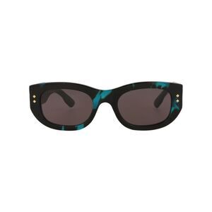 Gucci Square-Frame Acetate Sunglasses Brown Womens